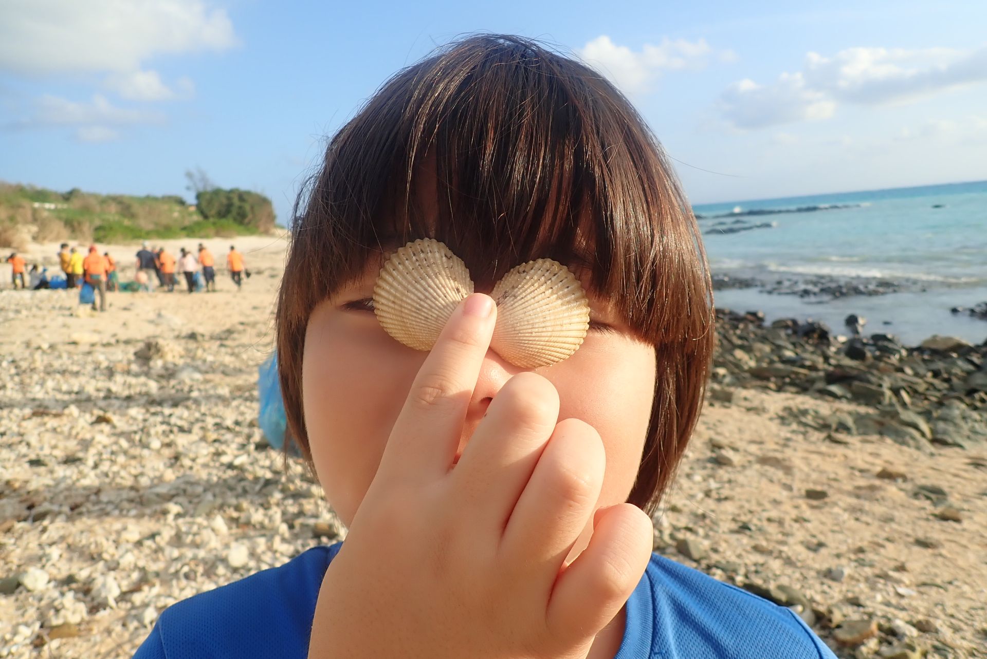 海謝美ボ～イがおどけました(^^)